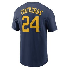 William Contreras Milwaukee Brewers Nike Fuse Name & Number T-Shirt Sale