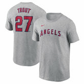 Mike Trout Los Angeles Angels Nike Fuse Name & Number T-Shirt for sale