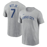 Bobby Witt Jr. Kansas City Royals Nike Fuse Name & Number T-Shirt Discount