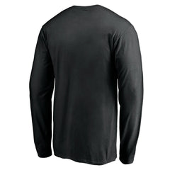 Los Angeles Lakers Team Arch Knockout Long Sleeve T-Shirt Black