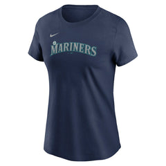 Julio Rodriguez Seattle Mariners Nike Women's Cooperstown Collection Fuse Name & Number T-Shirt Near Me