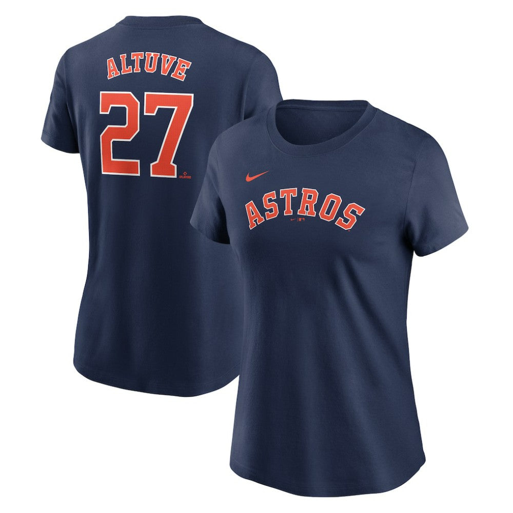 Jose Altuve Houston Astros Nike Women's Cooperstown Collection Fuse Name & Number T-Shirt Online