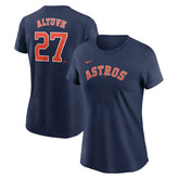 Jose Altuve Houston Astros Nike Women's Cooperstown Collection Fuse Name & Number T-Shirt Online