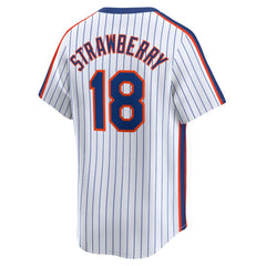 Darryl Strawberry New York Mets Nike Throwback Cooperstown Limited Jersey Sale