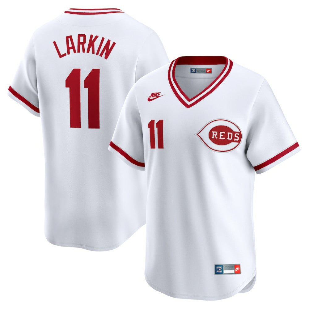 Barry Larkin Cincinnati Reds Nike Throwback Cooperstown Limited Jersey Near Me