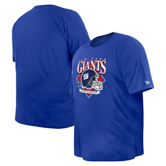 New York Giants New Era Big & Tall Helmet Historic Mark T-Shirt - Royal - NFL