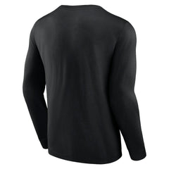 Fanatics Brooklyn Nets Baseline Long Sleeve T-Shirt Black