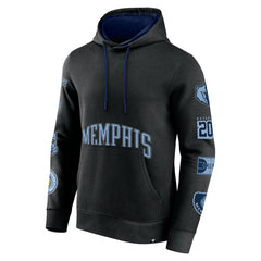 Fanatics Memphis Grizzlies Home Court Pullover Hoodie Black