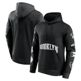 Fanatics Brooklyn Nets Home Court Pullover Hoodie Black