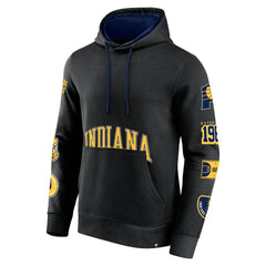 Fanatics Indiana Pacers Home Court Pullover Hoodie Black