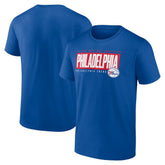 Fanatics Philadelphia 76ers Box Out T-Shirt Royal