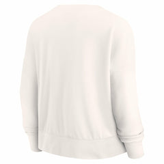 Fanatics Philadelphia 76ers Women's Close the Game Pullover Sweatshirt Cream