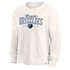Fanatics Memphis Grizzlies Women's Close the Game Pullover Sweatshirt Cream