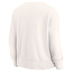 Fanatics Toronto Raptors Women's Close the Game Pullover Sweatshirt Cream