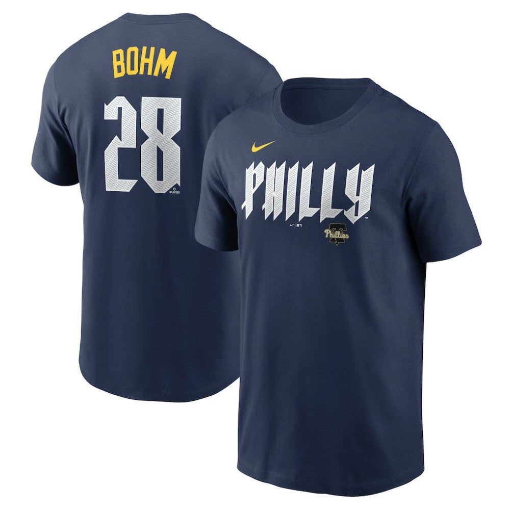 Alec Bohm Philadelphia Phillies Nike 2024 City Connect Fuse Name & Number T-Shirt Online