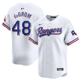 Jacob deGrom Texas Rangers Nike Home Limited Player Jersey Discount