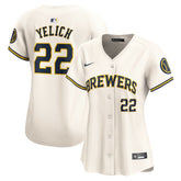 Christian Yelich Milwaukee Brewers Nike Women's Home Limited Player Jersey for sale