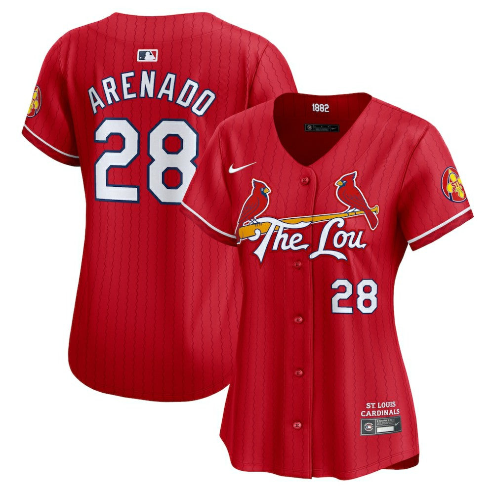 Nolan Arenado St. Louis Cardinals Nike Women's 2024 City Connect Limited Player Jersey Near Me