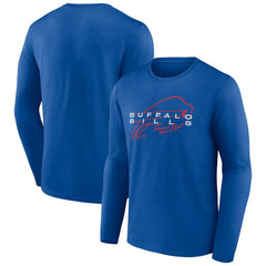 Buffalo Bills Advance to Victory Long Sleeve T-Shirt - Royal - NFL