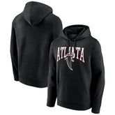 Atlanta Falcons Gridiron Classics Campus Standard Pullover Hoodie - Black - NFL
