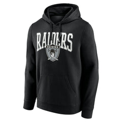 Las Vegas Raiders Gridiron Classics Campus Standard Pullover Hoodie - Black - NFL