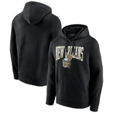 New Orleans Saints Gridiron Classics Campus Standard Pullover Hoodie - Black - NFL