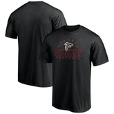 Atlanta Falcons Dual Threat T-Shirt - Black - NFL