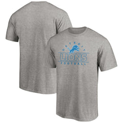 Detroit Lions Dual Threat T-Shirt - Heather Gray - NFL
