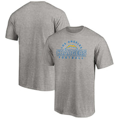 Los Angeles Chargers Dual Threat T-Shirt - Heather Gray - NFL
