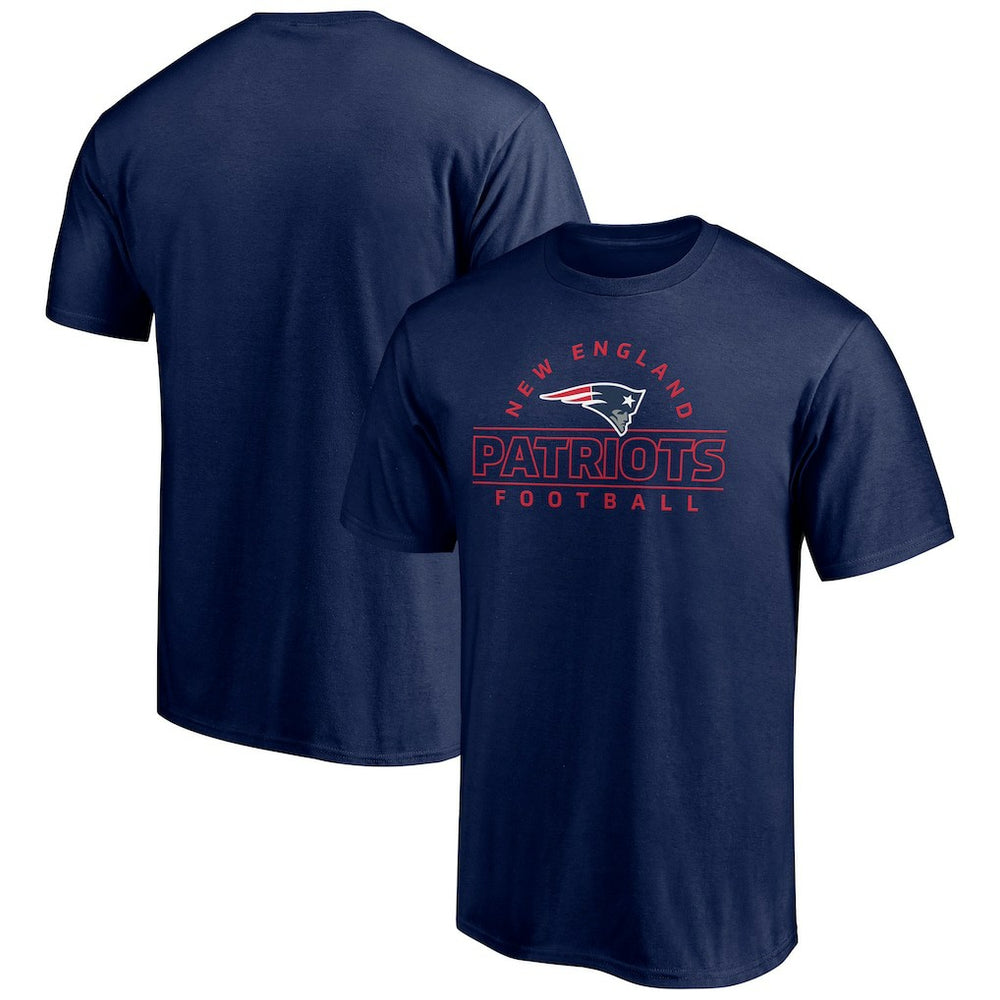 New England Patriots Dual Threat T-Shirt - Navy - NFL