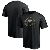 New Orleans Saints Dual Threat T-Shirt - Black - NFL
