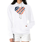 Detroit Tigers G-III 4Her by Carl Banks Women's Heart Fleece Pullover Hoodie for sale