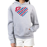 Philadelphia Phillies G-III 4Her by Carl Banks Women's Heart Fleece Pullover Hoodie Outlet