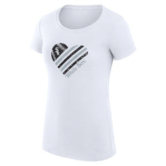 Chicago White Sox G-III 4Her by Carl Banks Women's Super-Slim Fit Lightweight Heart Graphic T-Shirt Online