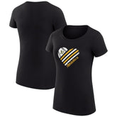 Athletics G-III 4Her by Carl Banks Women's Super-Slim Fit Lightweight Heart Graphic T-Shirt Online