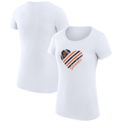 San Francisco Giants G-III 4Her by Carl Banks Women's Super-Slim Fit Lightweight Heart Graphic T-Shirt Discount