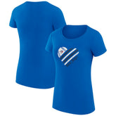 Toronto Blue Jays G-III 4Her by Carl Banks Women's Super-Slim Fit Lightweight Heart Graphic T-Shirt Outlet