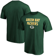 Green Bay Packers Game Day Stack T-Shirt - Green - NFL