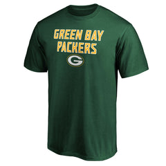 Green Bay Packers Game Day Stack T-Shirt - Green - NFL