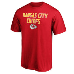 Kansas City Chiefs Game Day Stack T-Shirt - Red - NFL