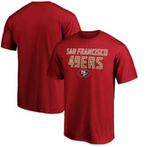 San Francisco 49ers Game Day Stack T-Shirt - Scarlet - NFL