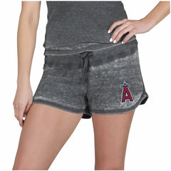 Los Angeles Angels Concepts Sport Women's Resurgence Waffle Knit Shorts Discount
