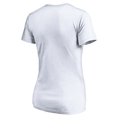 Detroit Lions Women's Mascot In Bounds V-Neck T-Shirt - White - NFL