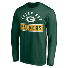 Green Bay Packers Team Arch Knockout Long Sleeve T-Shirt - Green - NFL