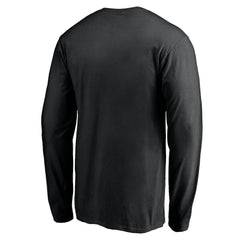 Las Vegas Raiders Team Arch Knockout Long Sleeve T-Shirt - Black - NFL