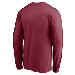 Colorado Avalanche Team Arch Knockout Long Sleeve T-Shirt - Burgundy | NHL online
