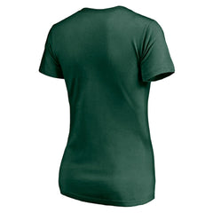 Minnesota Wild Women's Mascot In Bounds V-Neck T-Shirt - Green | NHL sale