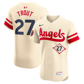 Mike Trout Los Angeles Angels Nike City Connect Elite Player Jersey Outlet