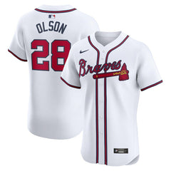 Matt Olson Atlanta Braves Nike Home Elite Player Jersey Sale