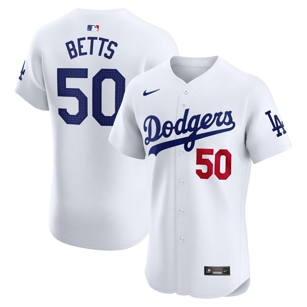 Mookie Betts Los Angeles Dodgers Nike Home Elite Jersey Outlet